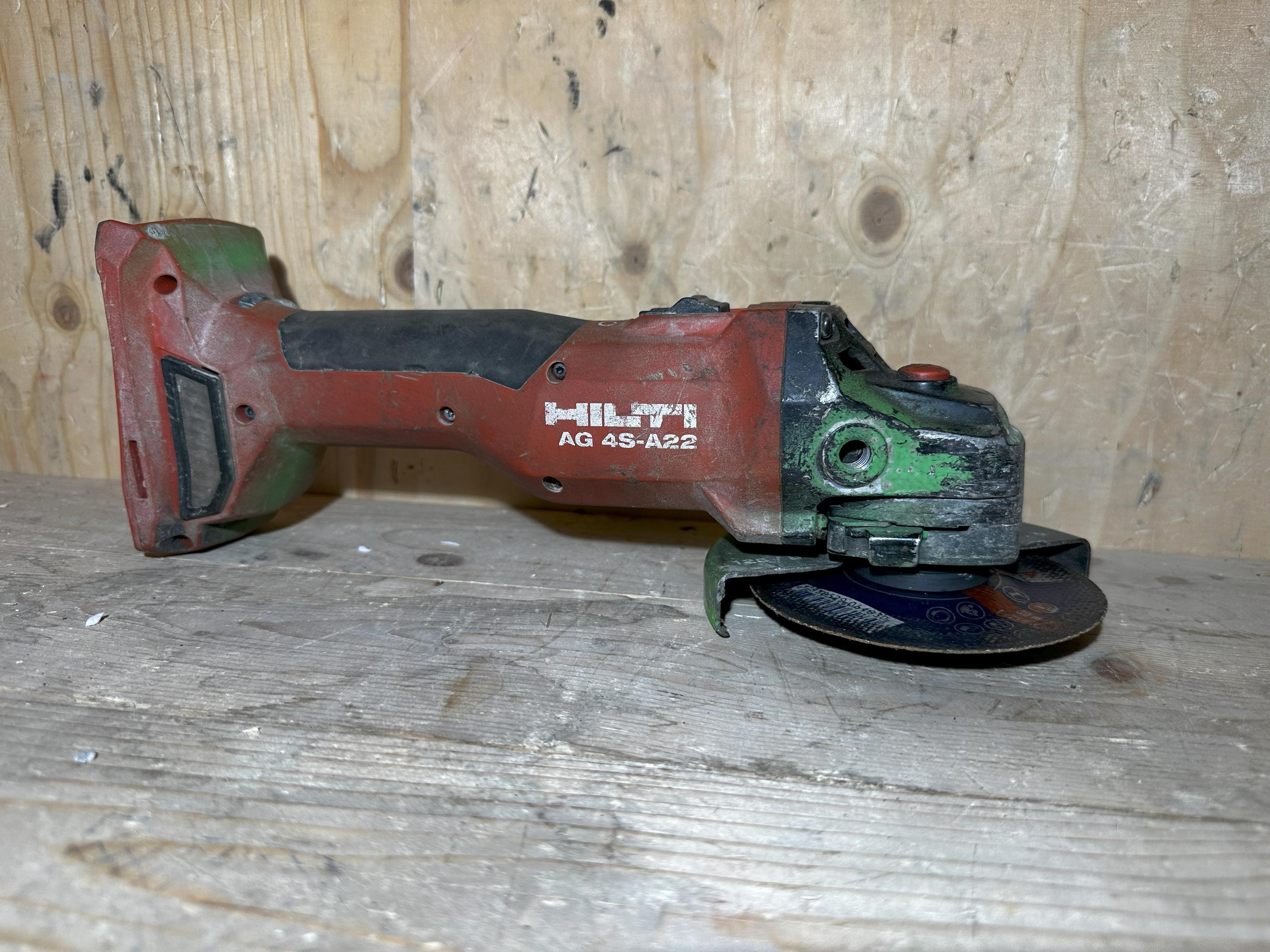 Hilti vinkelkutter 22v